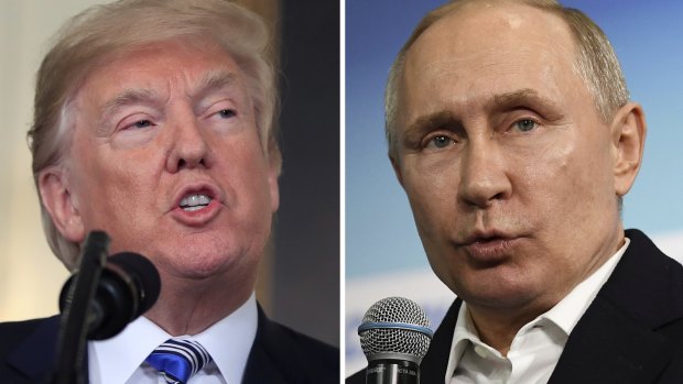 US President Donald Trump and Russian leader Vladimir Putin are due to meet next week.