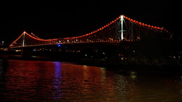 The Story Bridge will be lit red tonight in honour of Daniel Morcombe.