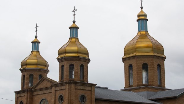 Ukrainian Orthodox Church in Buckley Street, Essendon. 