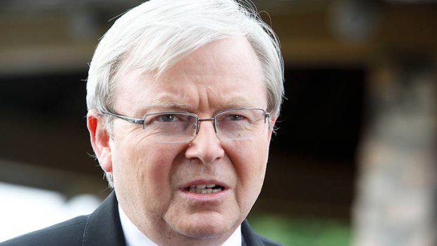Member for Griffith Kevin Rudd.