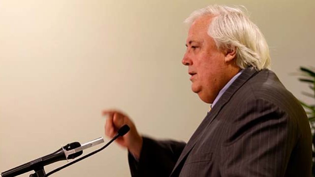 Speaking at a press conference in Melbourne, Clive Palmer said he had his eyes set on next year’s Victorian state election,
