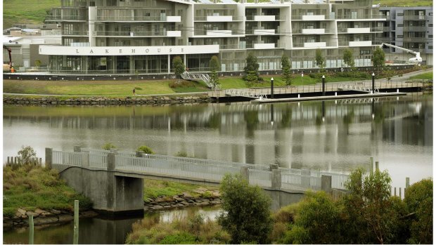 The Lakehouse at Edgewater, beside the Maribyrnong River.