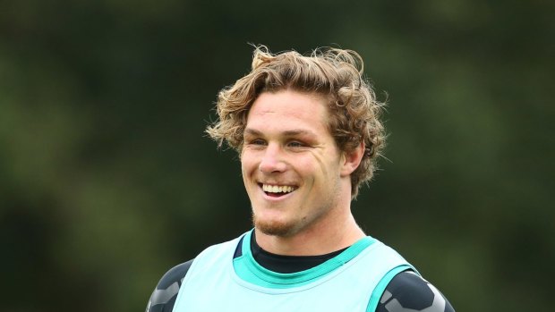 Top man: Michael Hooper was a key man for the Tahs again in 2015.
