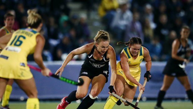 Kalindi Commerford will look to steer the Hockeyroos to gold in London. 