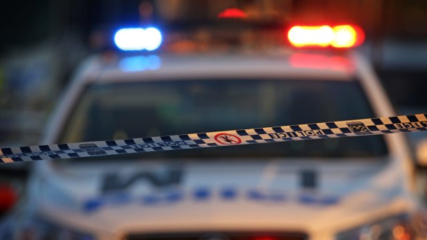 A 71-year-old man has died after being hit by a car while he was crossing a motorway in Baulkham Hills.