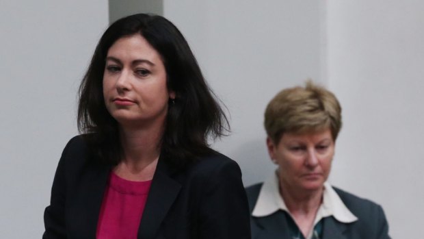 Terri Butler was ejected from the House during question time on Tuesday.