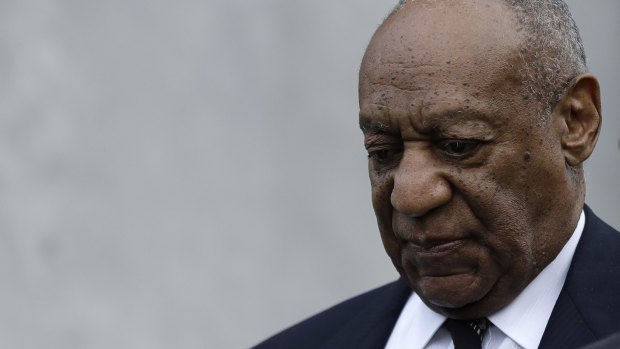 Bill Cosby departs after his sexual assault retrial in Norristown, Pennsylvania.