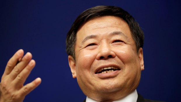 Confident: Chinese Deputy Finance Minister Zhu Guangyao 