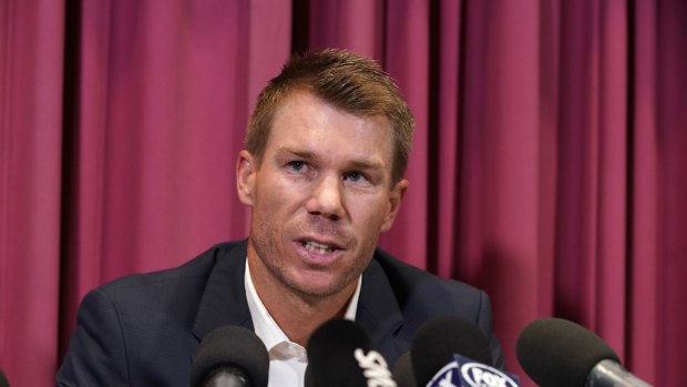 Frontman: David Warner was vocal in players' fight for revenue share.