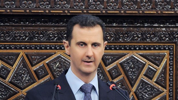 Syrian President Bashar Assad in Damascus in 2013. 