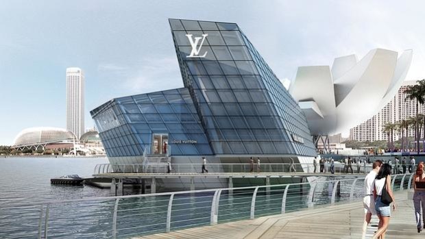 Louis Vuitton opens in Singapore