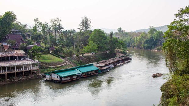 River Kwai alongside Death Railway.