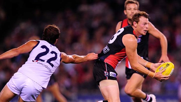Brendon Goddard was one of those who had a goal disallowed even though the video reviews were inconclusive.