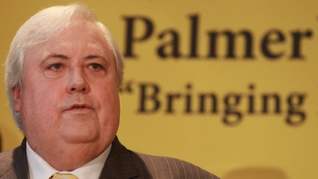 Clive Palmer says criticism of him and PUP senators is part of a "ruthless" campaign against the party.