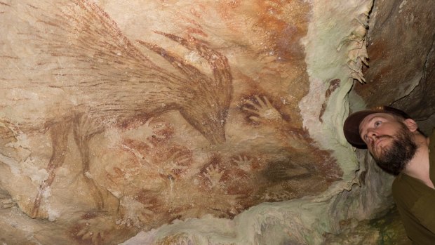Researchers, including Maxime Aubert, have analysed several drawings from seven different Indonesian caves and discovered they were painted much earlier than first thought.
