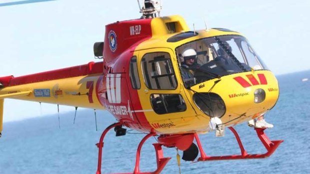 The Westpac helicopter has started shark patrols along metropolitan beaches.