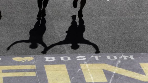 2014 Boston marathon.