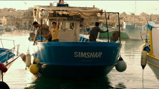 Off to fish for the ever more elusive tuna in <i>Simshar</i>.