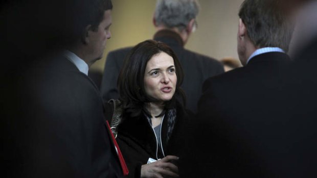 The social network: Sheryl Sandberg stresses the importance of seeking and giving support.