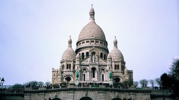 Sacre-Coeur Basilica in Paris.