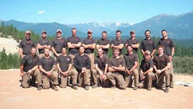 The Granite Mountain Interagency Hotshot Crew -the elite team of 19 firemen were killed on Sunday in one of deadliest U.S. firefighting disasters in decades as flames raced through dry brush and grass in central Arizona, destroying scores of homes and forcing the evacuation of two towns.