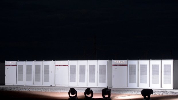 Tesla's South Australian installation will be the world's largest single battery storage.