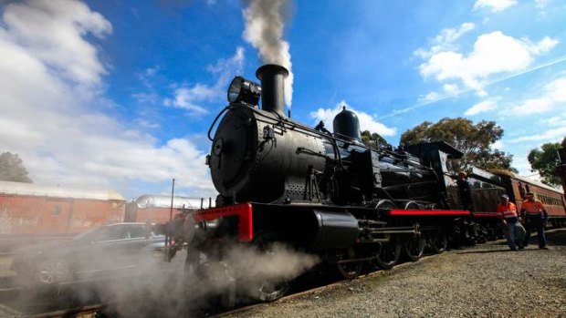 The Canberra Railway Museum Easter Steam Fest, showcased the Beyer Garratt 6029.