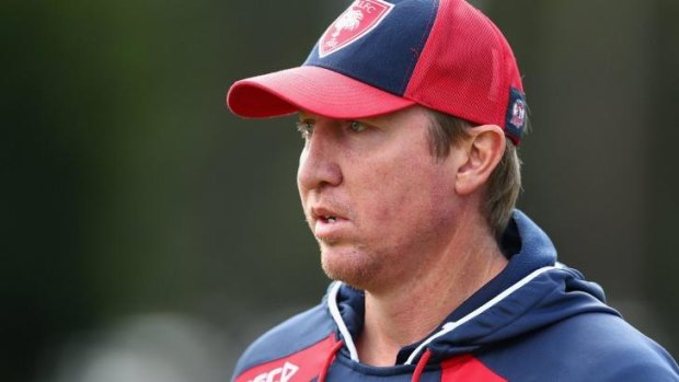 We're ready for them: Sydney Roosters coach Trent Robinson.