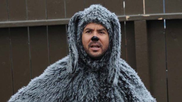 In the doghouse ... Jason Gann as Wilfred.