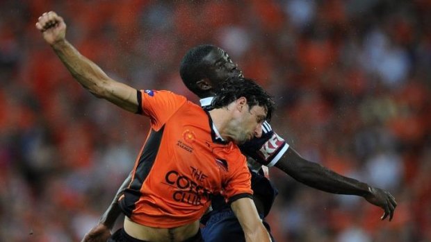 Ready for the big one: Brisbane Roar star Thomas Broich expects a tough test from the Wanderers.