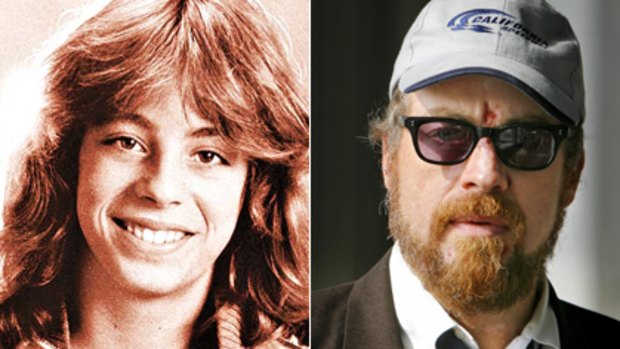 Riches to rags ... Leif Garrett in his teen idol heyday in the 1970s, and more recently.