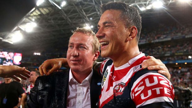 "We Play For Premierships": Sonny Bill Williams and Trent Robinson of the Sydney Roosters.