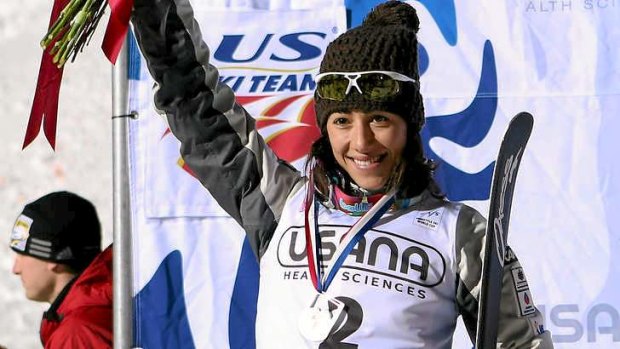 Medal hope: Freestyle skier Lydia Lassila.