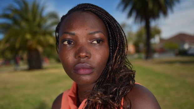 Marie Claire Mukayiranga, a  Rwandan genocide survivor  who now lives in Melbourne.