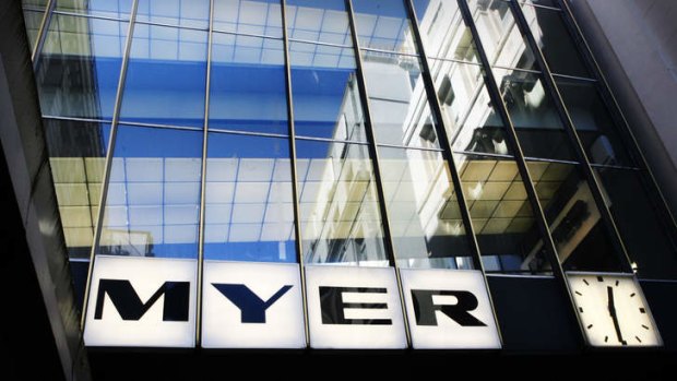 Myer has recorded its third successive annual profit slide, and the outlook for 2014 is just as grim.
