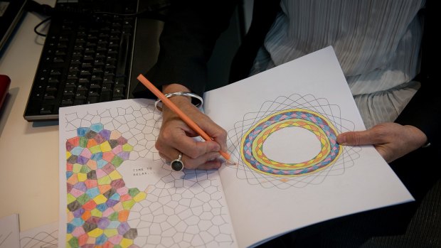 Colouring in can help you focus your feelings.