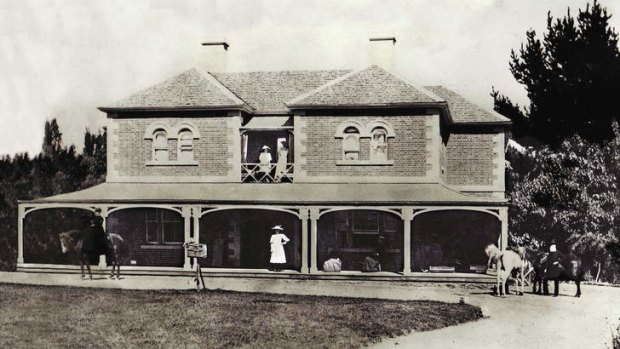 St John's Glebe House photographed in 1898.