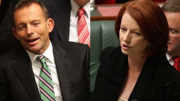 He said, she said ... Abbott thinks the government is in turmoil; Gillard warns against ''economic Hansonism''.