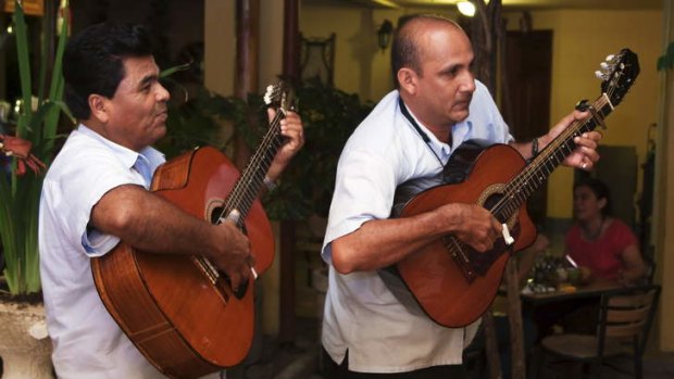 "It's hypnotic, stunning" ... flamenco players entertain in Granada.