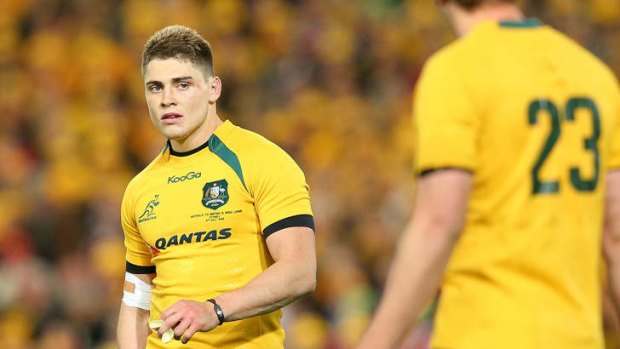 On the move?: James O'Connor could find himself playing in another position for the Wallabies.