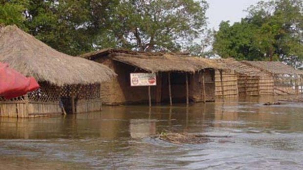 Floods in Mozambique are being linked to climate change.