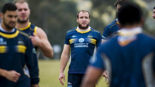 Off-contract at the end of the 2015 campaign: Brumbies forward Ben Alexander.