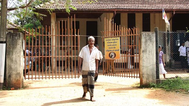 A man is bailed from Negombo court which has been overwhelmed by immigration cases.