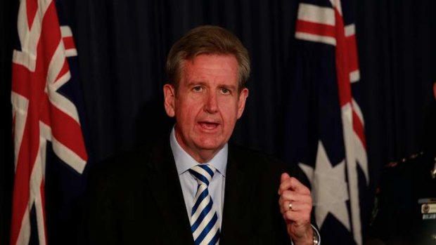 Under pressure to take action to reduce alcohol-related assaults ... NSW Premier Barry O'Farrell.