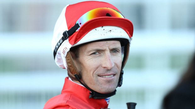 Back in the saddle: Hugh Bowman was suspended on Caulfield Cup day, ruling him out of many of the lucrative spring majors.