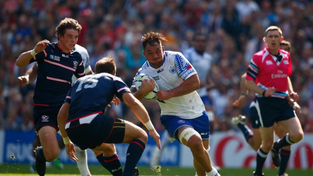 Rugby World Cup 2015: Samoa too strong for plucky United States in Brighton 