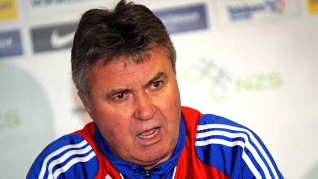 Seal of approval ... Guus Hiddink