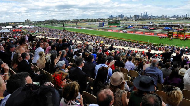 The Melbourne Cup in 2009.