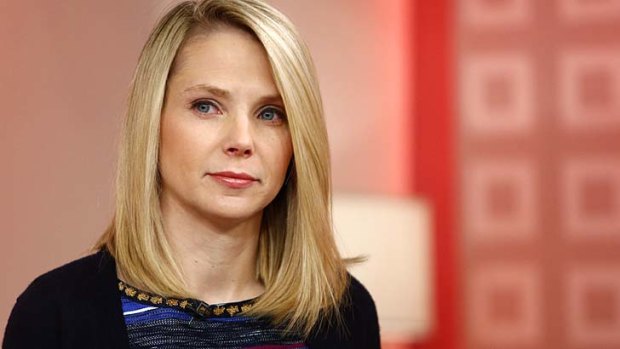 Controversial ... Yahoo chief executive Marissa Mayer has banned her employees from working from home.