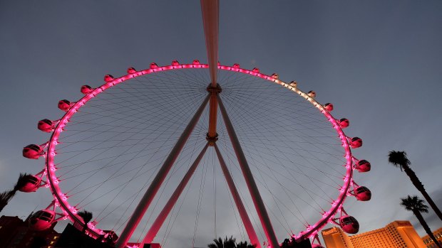 For real?: The Las Vegas High Roller at The LINQ.